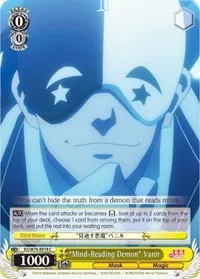 Mind Reading Demon Vanir (KonoSuba The Movie: Legend of Crimson) — Weiss Schwarz Card Value
