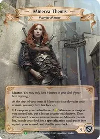 Minerva Themis FAB044 (Flesh and Blood: Promo Cards)