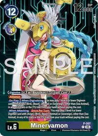 Minervamon Hackers Slumber Box Promotion Pack (Digimon Promotion Cards)