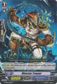 Minestar Trooper (G-TD04: Blue Cavalry of the Divine Marine Spirits) — Cardfight Vanguard Card Value