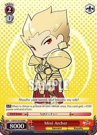 Mini Archer (Fate/Zero) — Weiss Schwarz Card Value