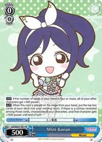 Mini Kanan (Love Live! Sunshine!! Extra Booster) — Weiss Schwarz Card Value
