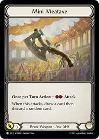 mini meataxe (Blitz Deck: Heavy Hitters - Kayo)