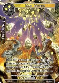 Mini Meteor (Valhalla Cluster Starter Deck) — Force of Will Card Value