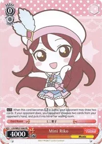 Mini Riko (Love Live! Sunshine!! Extra Booster) — Weiss Schwarz Card Value
