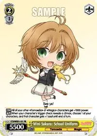 Mini Sakura School Uniform (Cardcaptor Sakura: Clear Card)