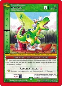 Mini T Rex (UFO: First Edition) — MetaZoo Card Value
