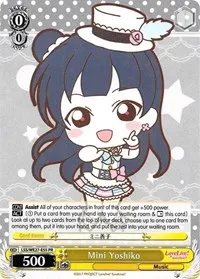 Mini Yoshiko (Love Live! Sunshine!! Extra Booster) — Weiss Schwarz Card Value