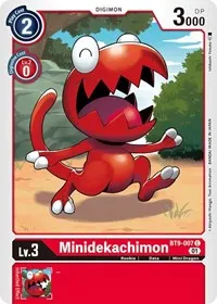 Minidekachimon (X Record) — Digimon Card Game Card Value
