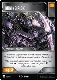 Mining Pick (Rise of the Combiners)