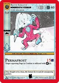 Minnesota Iceman (Cryptid Nation: First Edition Tribal Theme Decks)