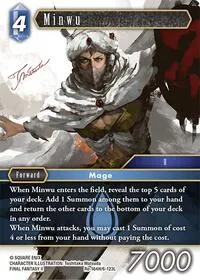 Minwu (Legacy Collection) — Final Fantasy TCG Card Value