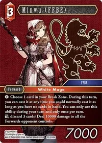 Minwu FFBE (Hidden Hope) — Final Fantasy TCG Card Value