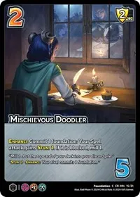Mischievous Doodler (Challenger Series: Vox Machina and Mighty Nein) — UniVersus Card Value