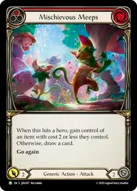 Mischievous Meeps JDG057 (Flesh and Blood: Promo Cards)