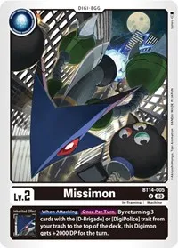 Missimon (Blast Ace) — Digimon Card Game Card Value