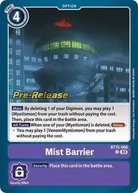 Mist Barrier (Exceed Apocalypse Pre-Release Cards)
