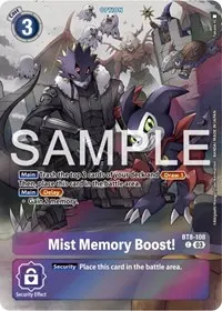 Mist Memory Boost Bonus Pack (Starter Deck 17: Double Typhoon Advanced Deck Set)