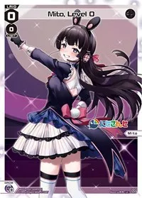 Mito Level 0 Parallel Foil (Collab Booster: Nijisanji Diva) — WIXOSS Card Value