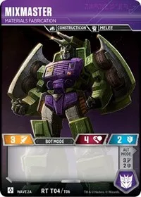 Mixmaster Materials Fabrication Wave 2A Devastator (Rise of the Combiners) — Transformers TCG Card Value