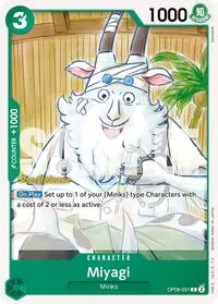 Miyagi (Two Legends Pre-Release Cards)