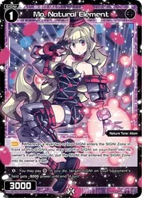 Mo Natural Element Parallel Foil (Changing Diva) — WIXOSS Card Value