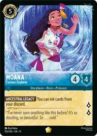 Moana Curious Explorer (Winterspell) — Lorcana TCG Card Value