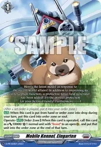 Mobile Kennel Eingarten (D Promo Cards)