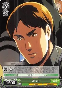 Moblit (Attack on Titan Vol. 2) — Weiss Schwarz Card Value