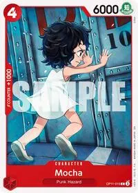 Mocha (A Fist of Divine Speed) — One Piece Card Game Card Value