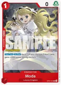 Moda (500 Years in the Future Pre-Release Cards)