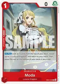 Moda (Adventure on Kami's Island Release Event Cards)
