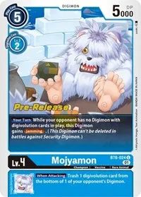 Mojyamon (Double Diamond Pre-Release Cards)