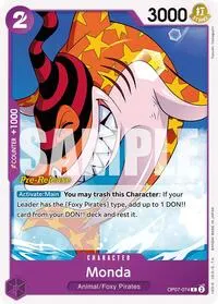 Monda (500 Years in the Future Pre-Release Cards)