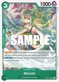 Monet (Awakening of the New Era) — One Piece Card Game Card Value