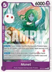 Monet (The Azure Sea's Seven) — One Piece Card Game Card Value