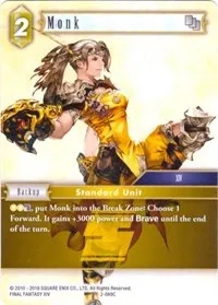Monk 2 089C (Deck Exclusive Cards)