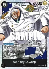 MonkeyDGarp (Starter Deck 6: Absolute Justice) — One Piece Card Game Card Value