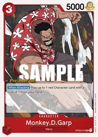 MonkeyDGarp (Pillars of Strength Pre-Release Cards)
