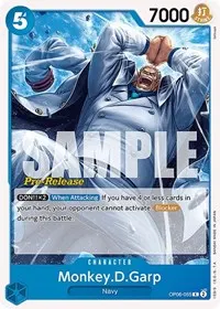 MonkeyDGarp (Wings of the Captain Pre-Release Cards)