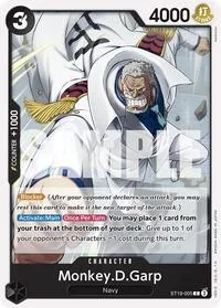 MonkeyDGarp (Starter Deck 19: BLACK Smoker) — One Piece Card Game Card Value