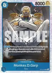 MonkeyDGarp (Legacy of the Master) — One Piece Card Game Card Value
