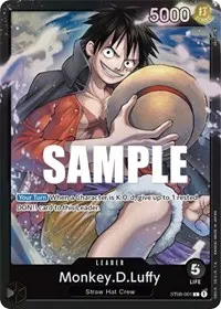 MonkeyDLuffy 001 (Starter Deck 8: Monkey.D.Luffy)