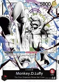 MonkeyDLuffy 001 Parallel (Starter Deck EX: Gear 5)