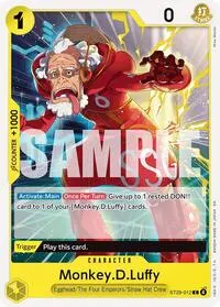 MonkeyDLuffy 012 (Starter Deck 29: Egghead)