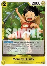 MonkeyDLuffy 014 (Ultra Deck: The Three Brothers)