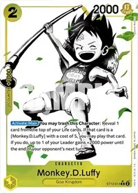 MonkeyDLuffy 014 Parallel (Ultra Deck: The Three Brothers)