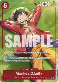 MonkeyDLuffy 014 Parallel (Starter Deck EX: Gear 5) — One Piece Card Game Card Value