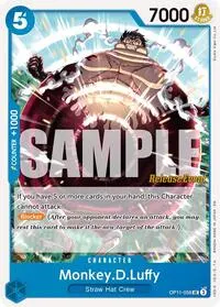 MonkeyDLuffy 058 (A Fist of Divine Speed Release Event Cards)