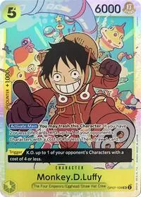 MonkeyDLuffy 109 (500 Years in the Future) — One Piece Card Game Card Value